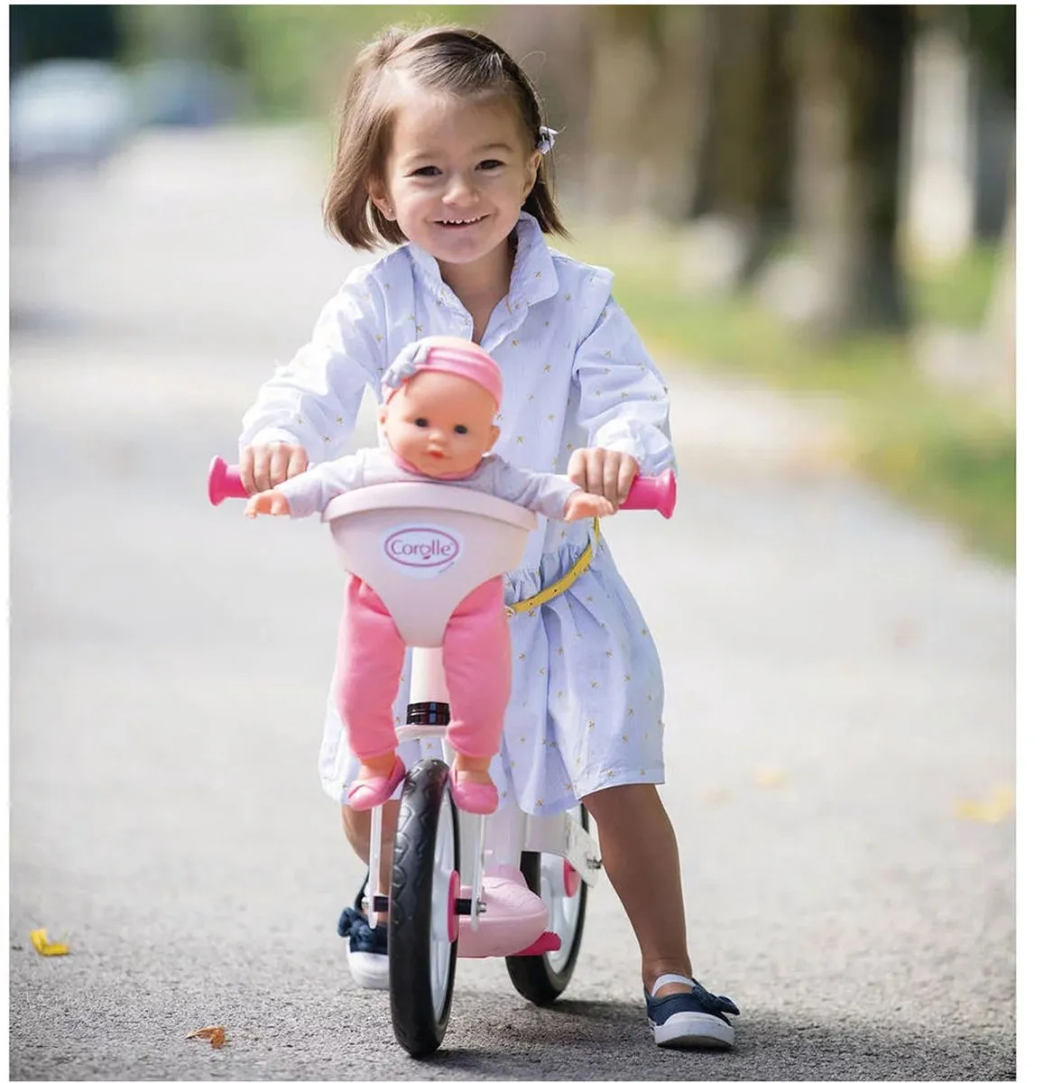Smoby Corolle Balance Bike Comfort 8 Inch - Roze