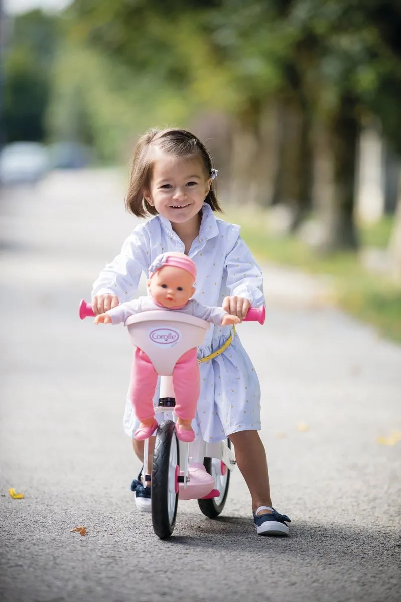 Smoby Corolle Balance Bike Comfort 8 Inch - Roze