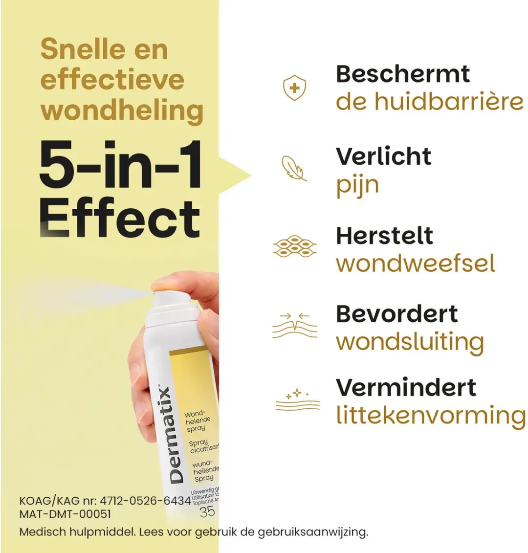 Dermatix Wondhelende Spray 35ml - afbeelding 6 van 6