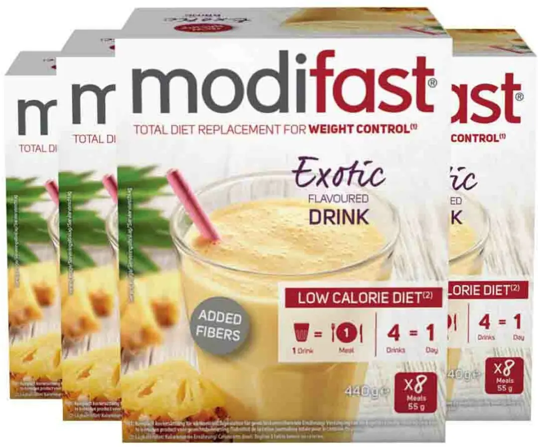 Modifast Weight Control Milkshake Exotic - 4x100g