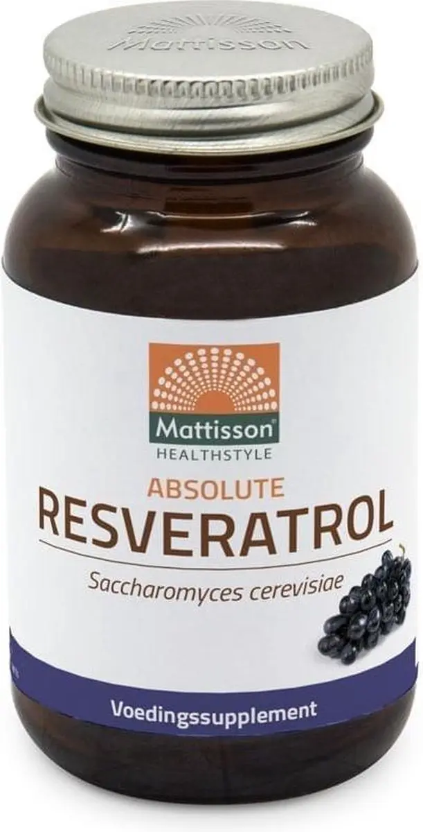 Mattisson Resveratrol 98% 125mg - 60 Capsules