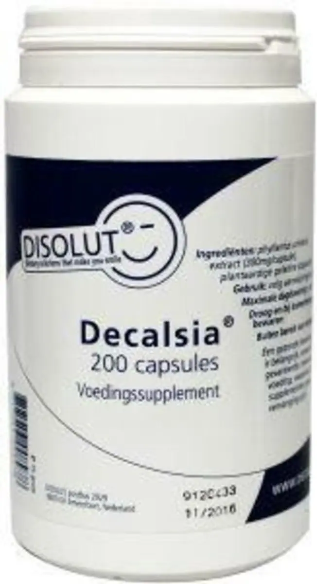 Disolut Decalsia 200 Capsules - 75g