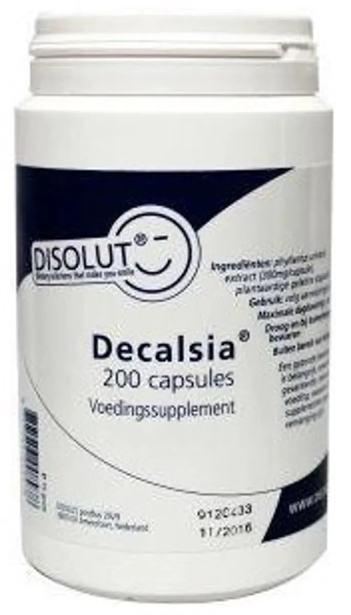 Disolut Decalsia 200 Capsules - 75g
