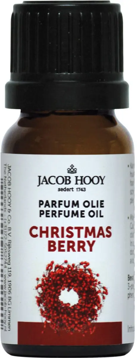 Jacob Hooy Parfum Christmas Geurverspreider 10ml
