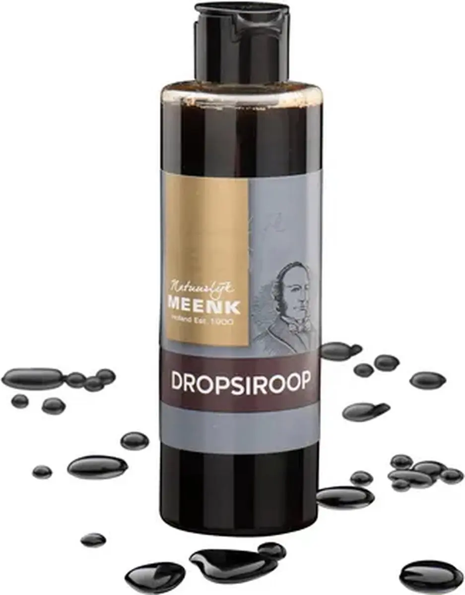 MEENK Drop Siroop 200ml - 12 Stuks