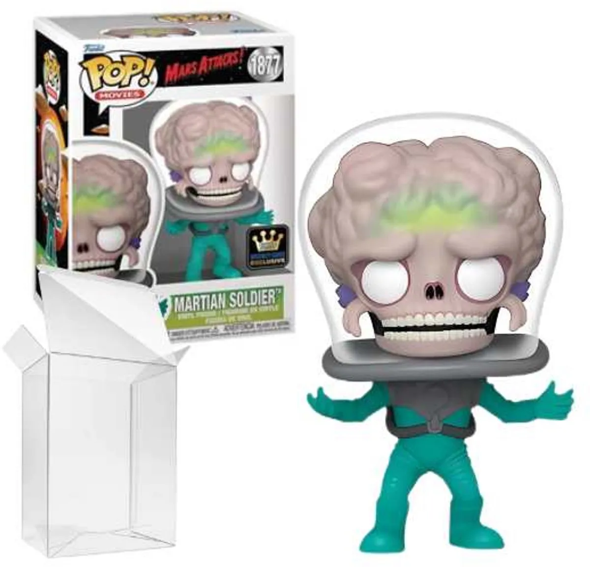 Funko Mars Attacks! Martian Soldier #1877 - Multicolor