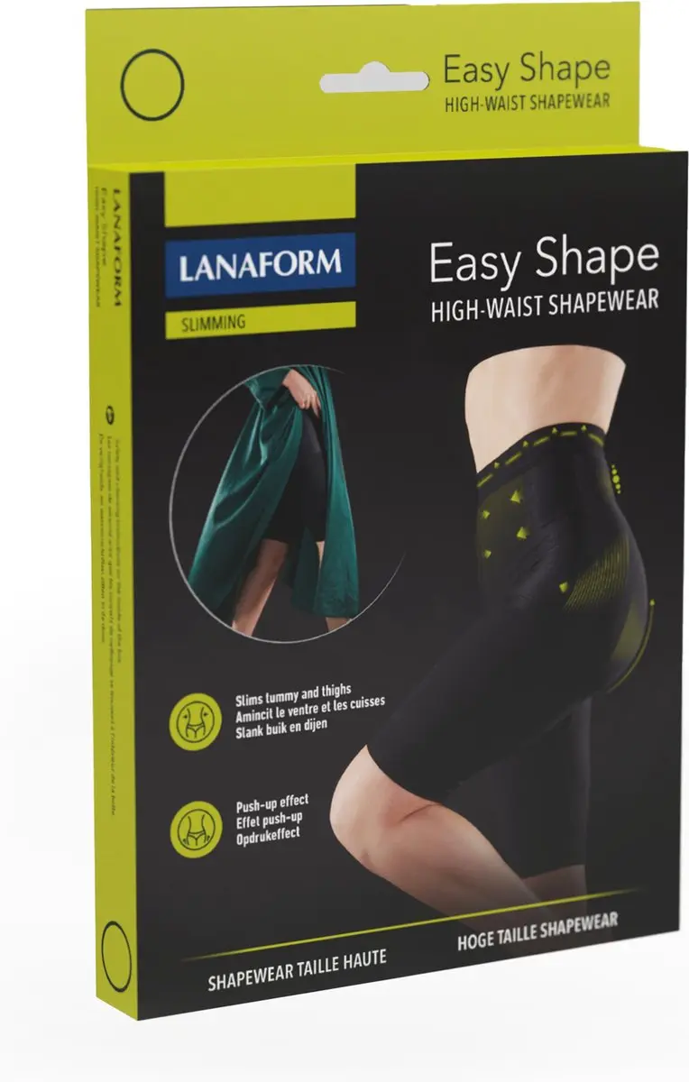 Lanaform Easy Shape-S Afslankbroek - Zwart