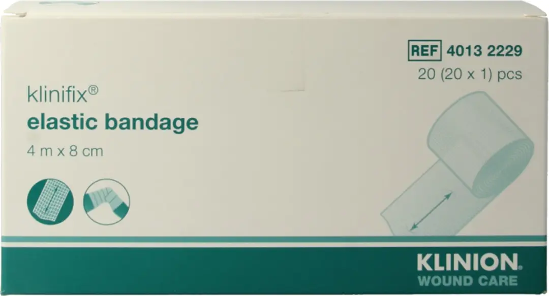Klinion Klinifix Elastisch Fixatiewindsel 8cm