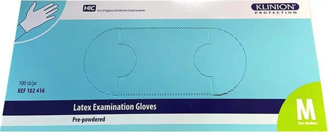 Klinion Latex Handschoenen M