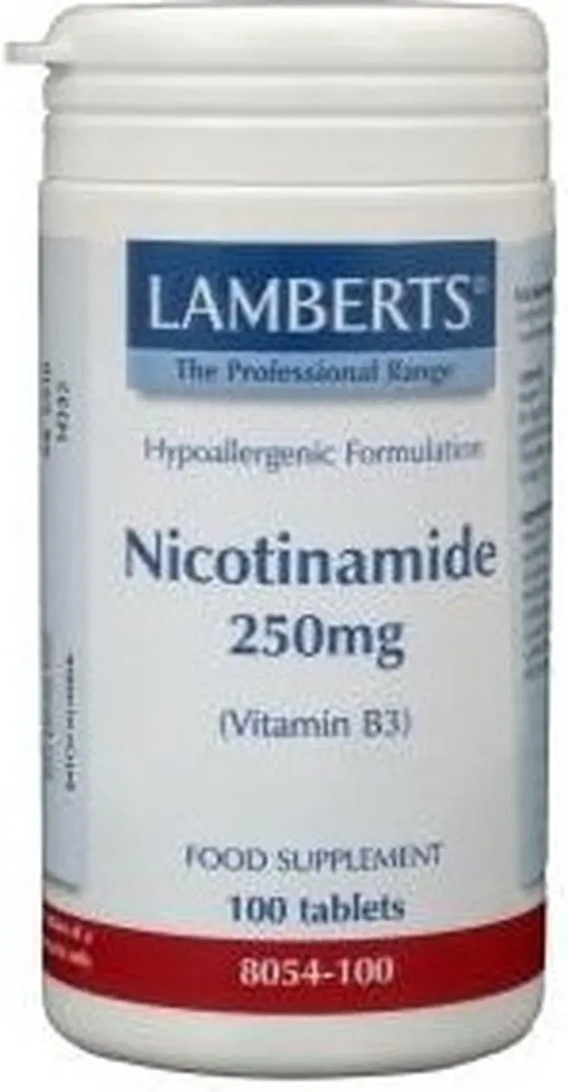 Lamberts Nicotinamide 250mg - 100 Tabletten