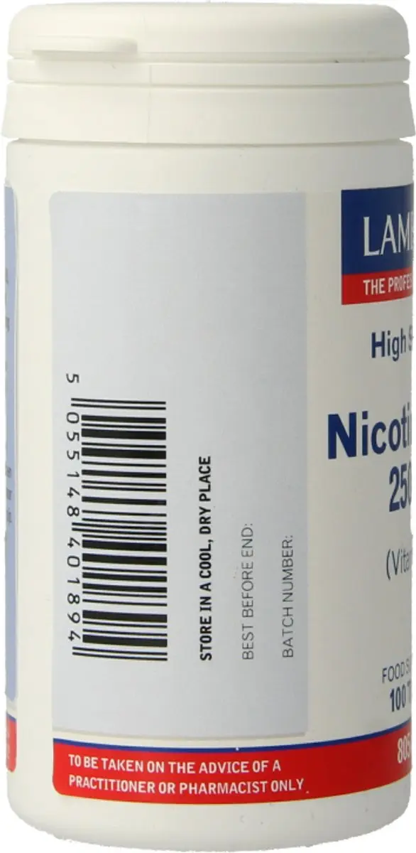 Lamberts Nicotinamide 250mg - 100 Tabletten