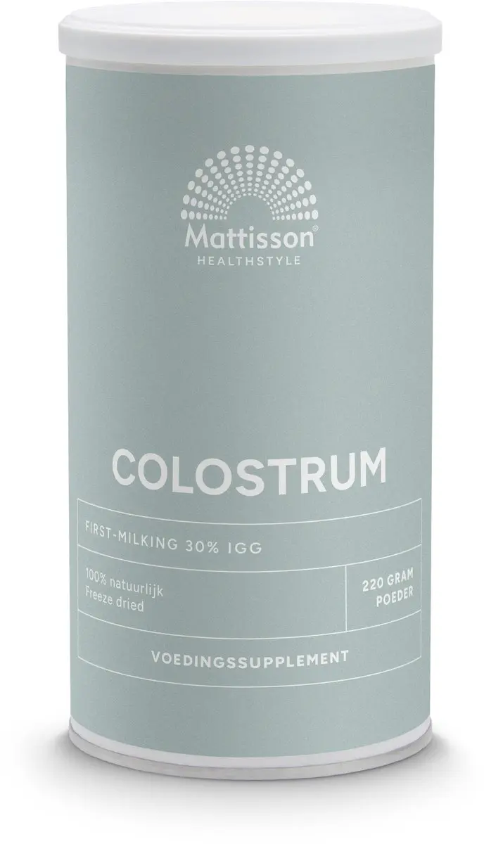Mattisson Colostrum Poeder 30% IgG 220g