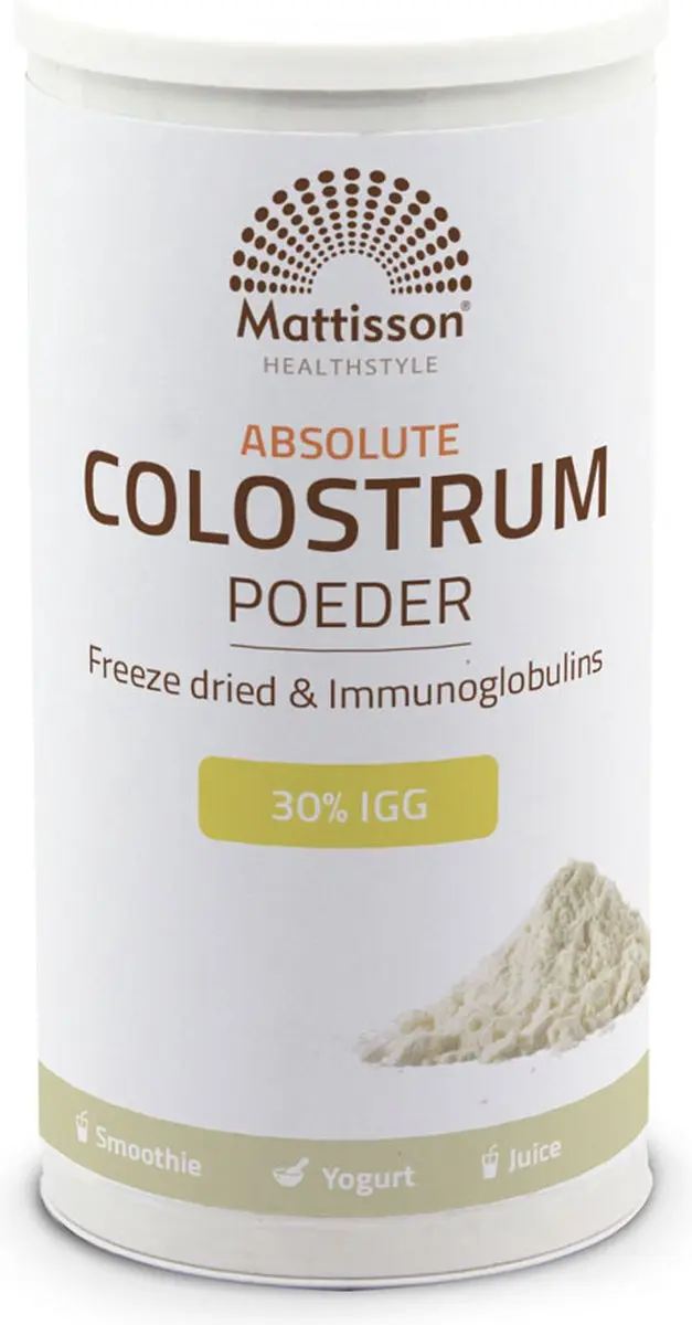 Mattisson Colostrum Poeder 30% IgG 220g