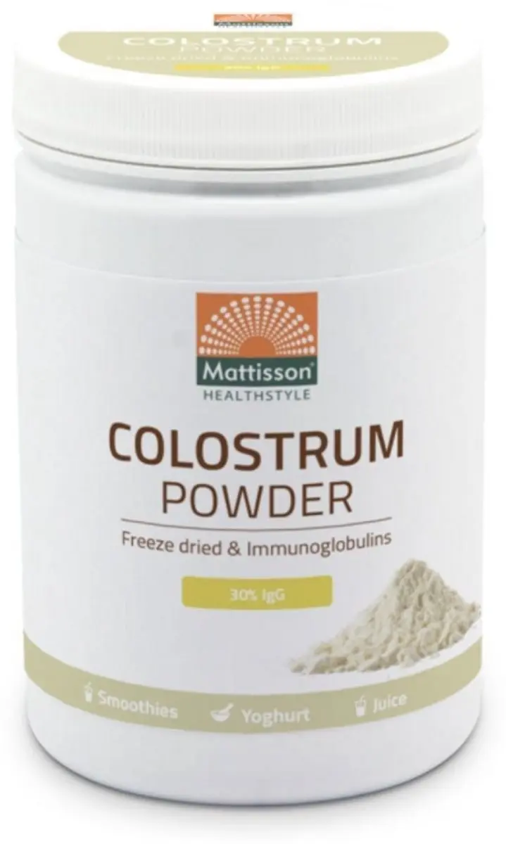 Mattisson Colostrum Poeder 30% IgG 220g