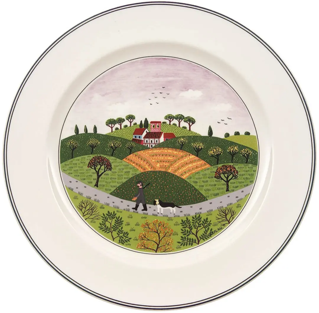 Villeroy & Boch Jäger Design Naif Speiseteller Ø27cm