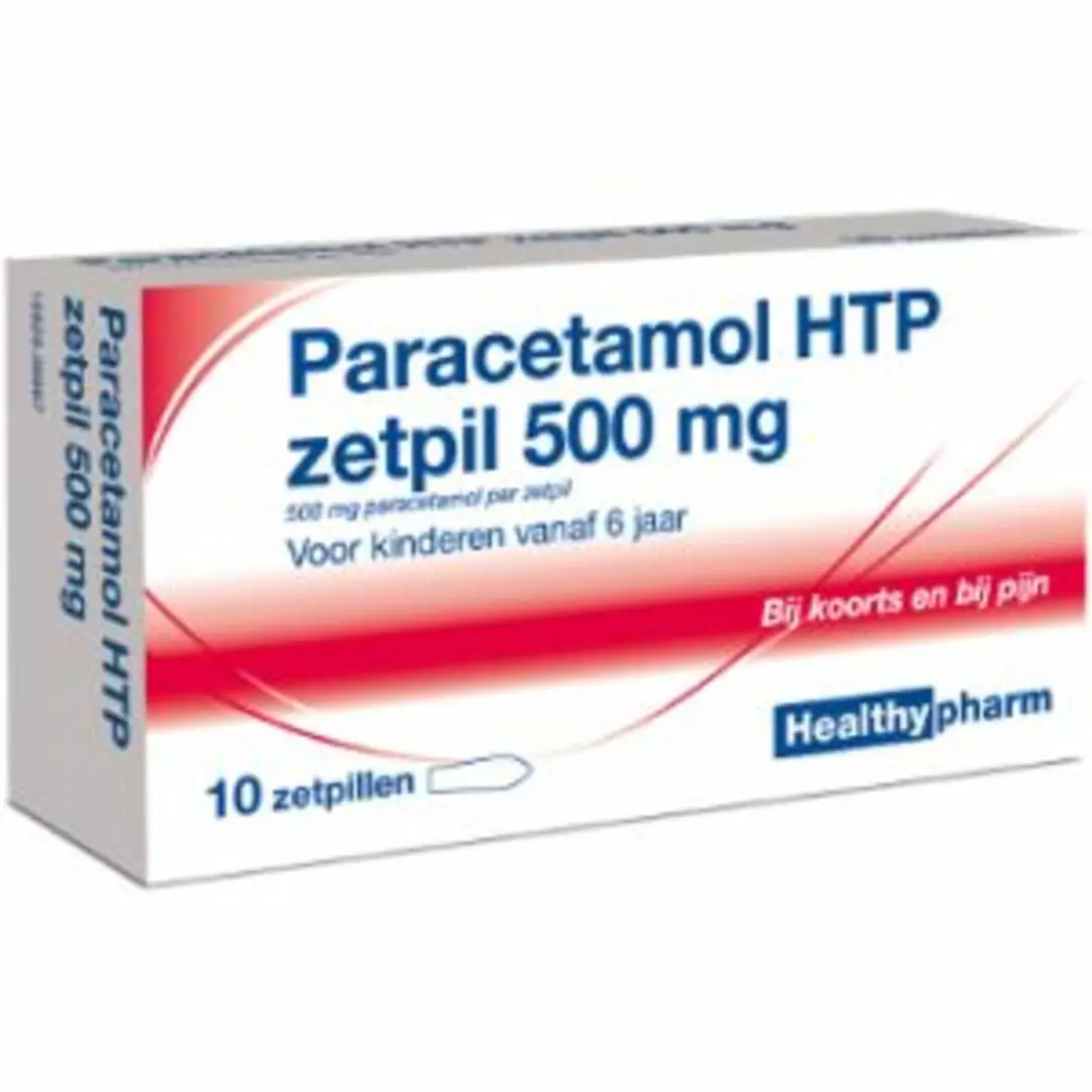 Healthypharm Paracetamol 500mg Zetpillen
