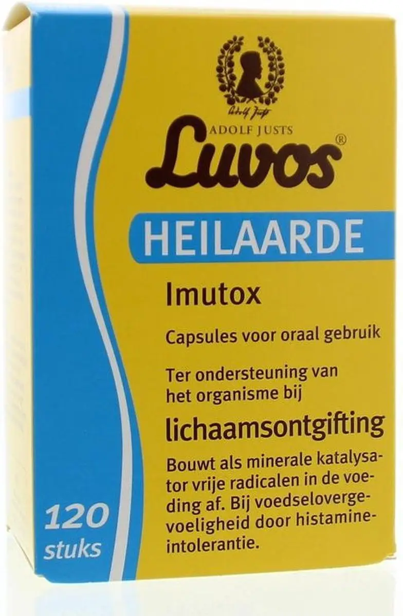 Luvos Heilaarde Imutox Capsules 120 Stuks