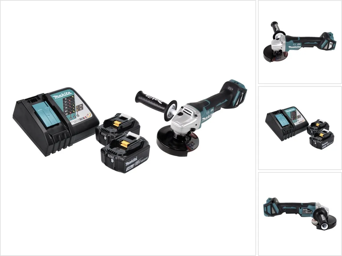 Makita DGA 517 RF Haakse Slijper 125mm