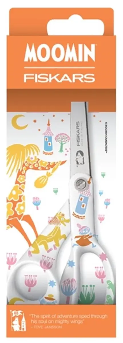 Fiskars Moomin Universele Schaar 21cm - Wit