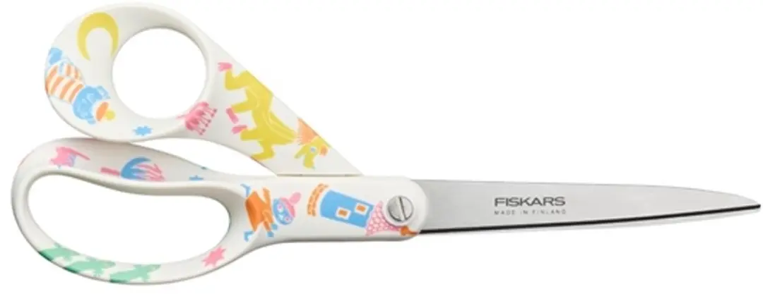 Fiskars Moomin Universele Schaar 21cm - Wit