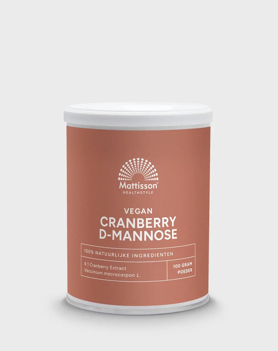 Mattisson Cranberry D-Mannose Poeder 100g