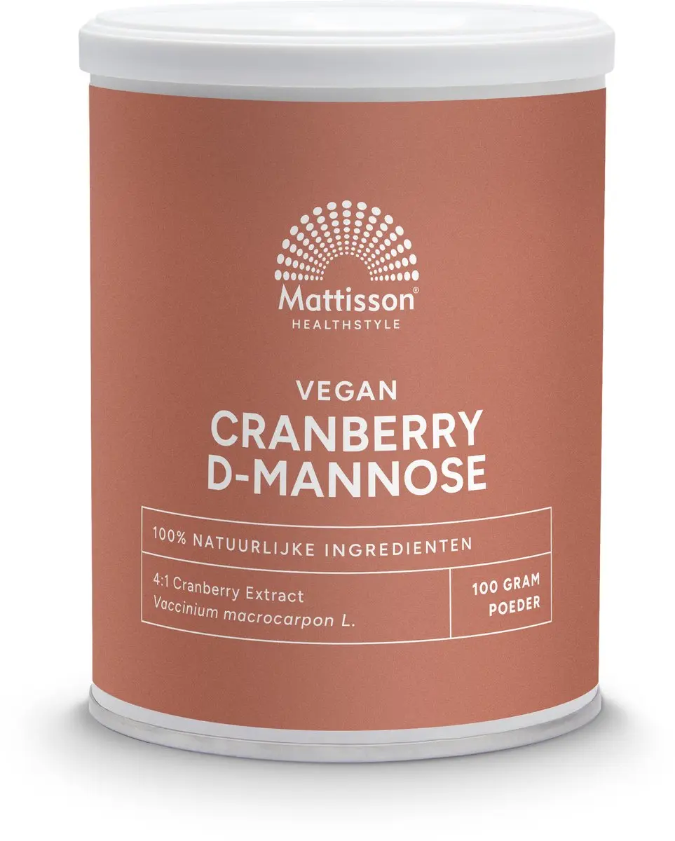 Mattisson Cranberry D-Mannose Poeder 100g