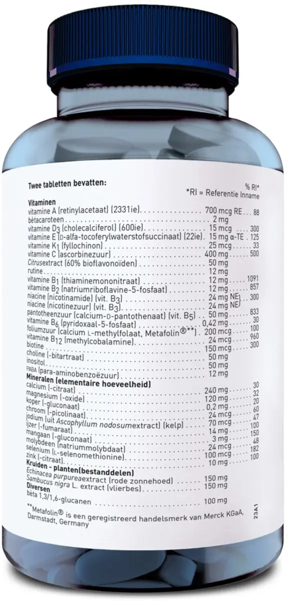 Orthica Multi Weerstand 120 tabletten - 2x60