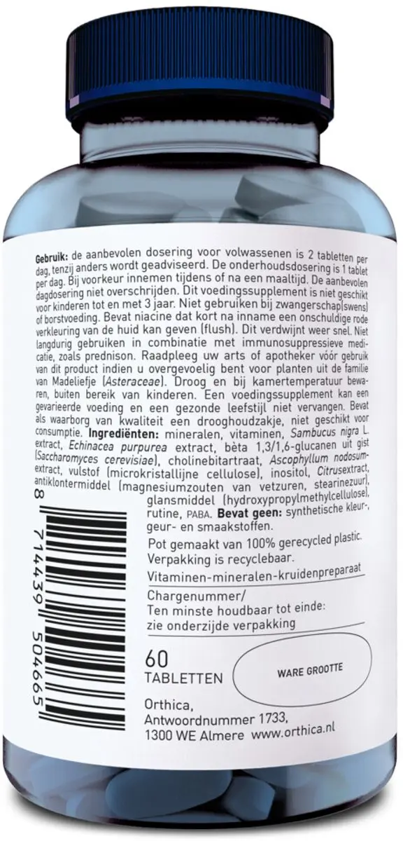 Orthica Multi Weerstand 120 tabletten - 2x60
