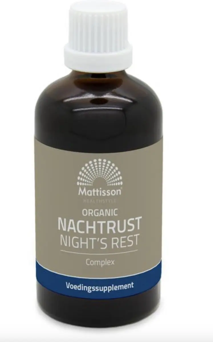 Mattisson Biologisch Nachtrustcomplex Tinctuur 100ml