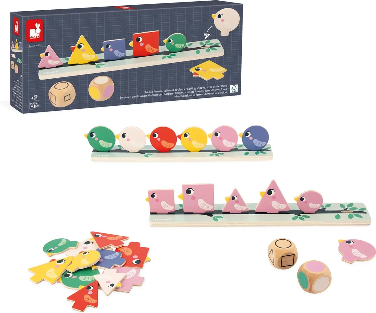 Janod Vogels Sorteren