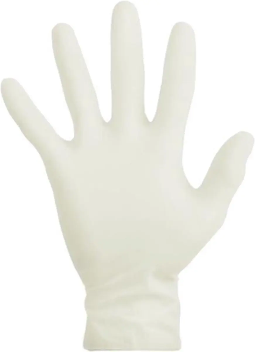 Klinion Protection Latex Handschoenen Poedervrij - 1 Stuk - Wit
