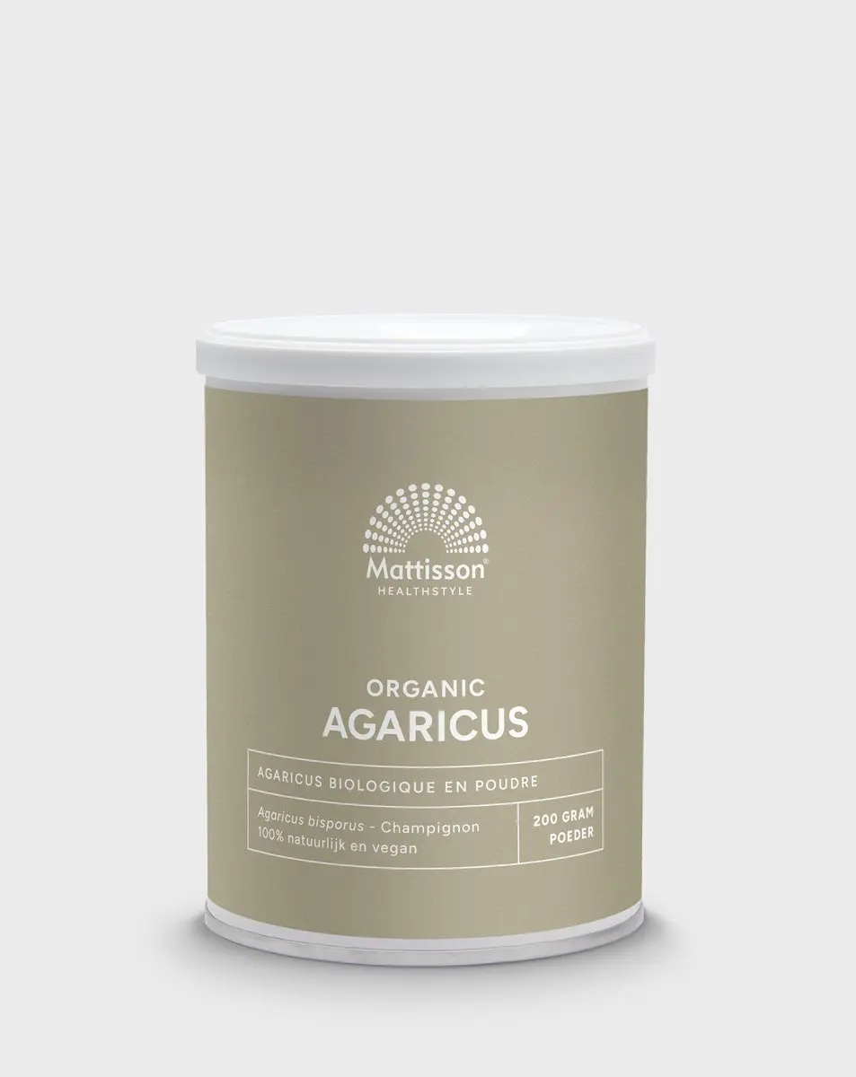 Mattisson Biologisch Agaricus Poeder 200g