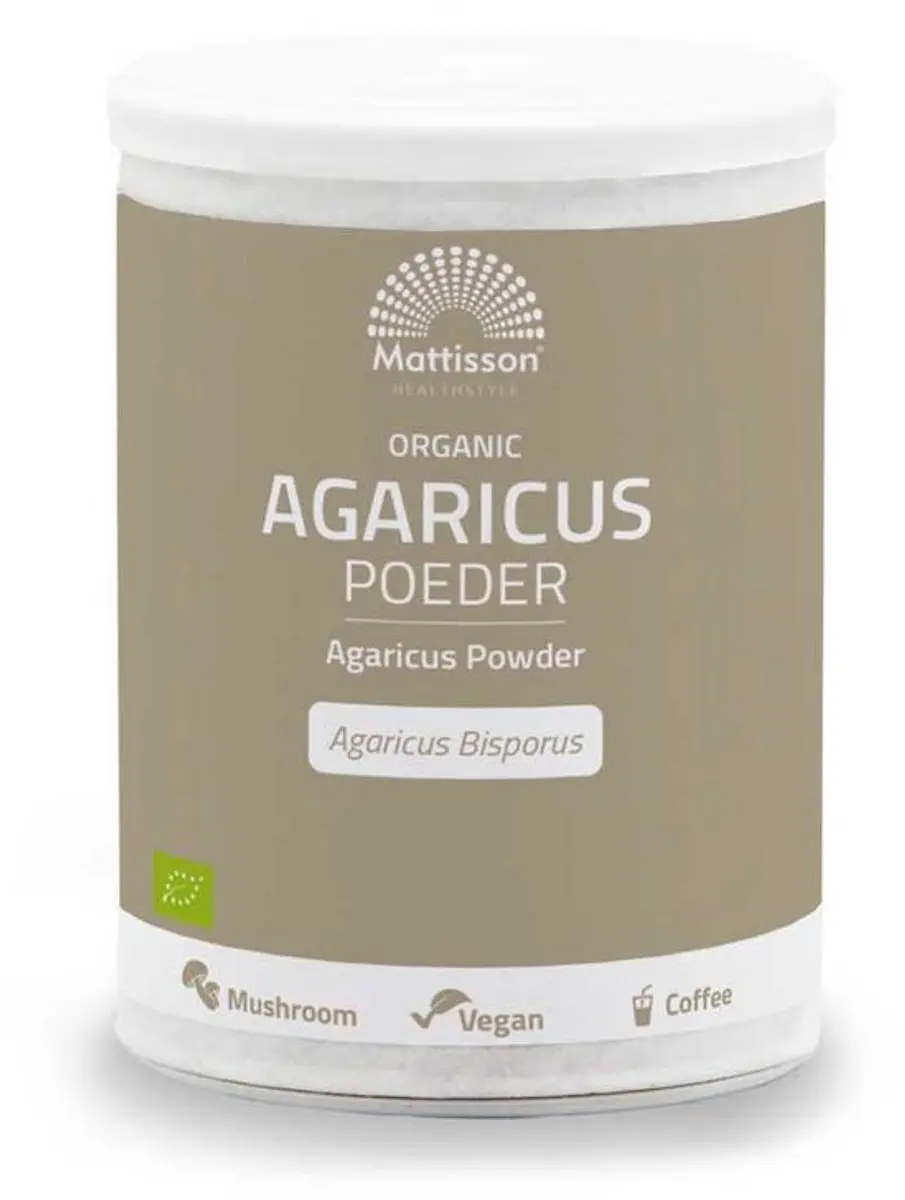 Mattisson Biologisch Agaricus Poeder 200g