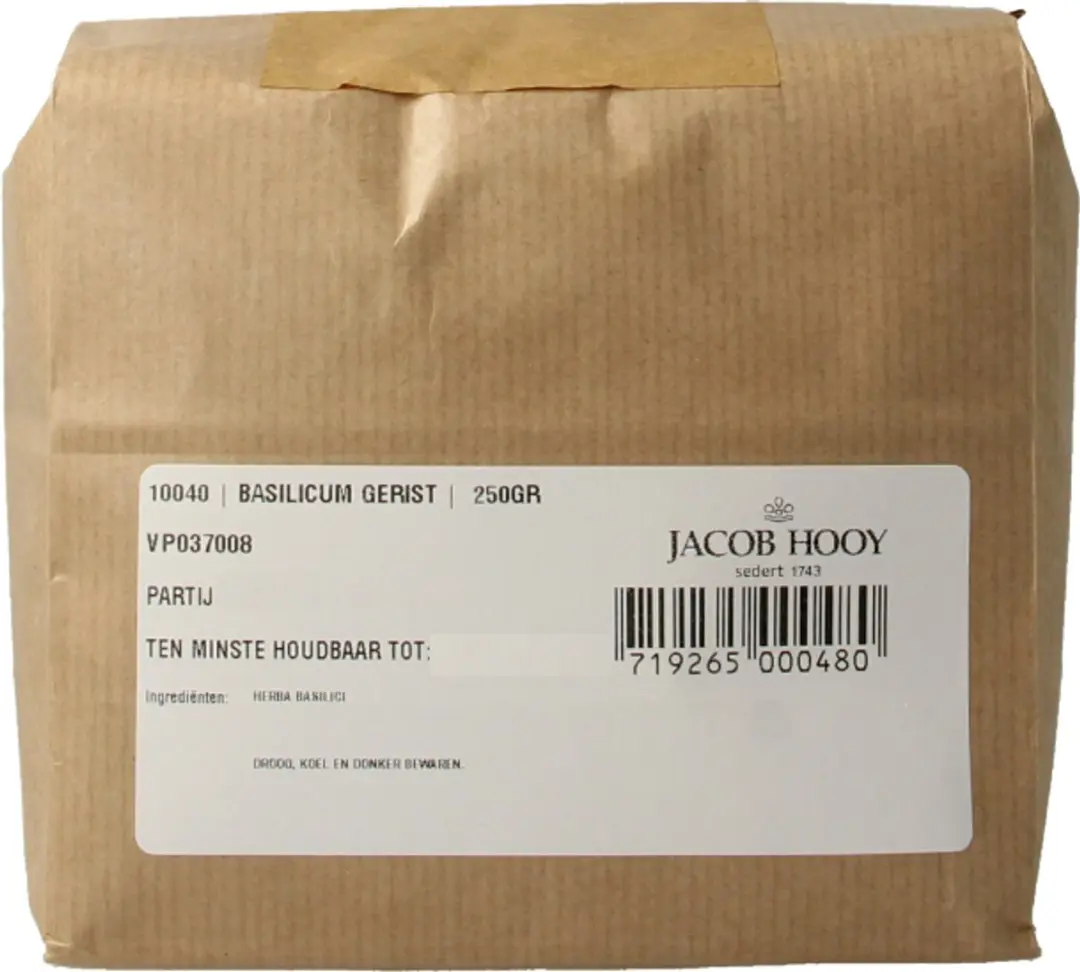 Jacob Hooy Basilicum Gerist 250g