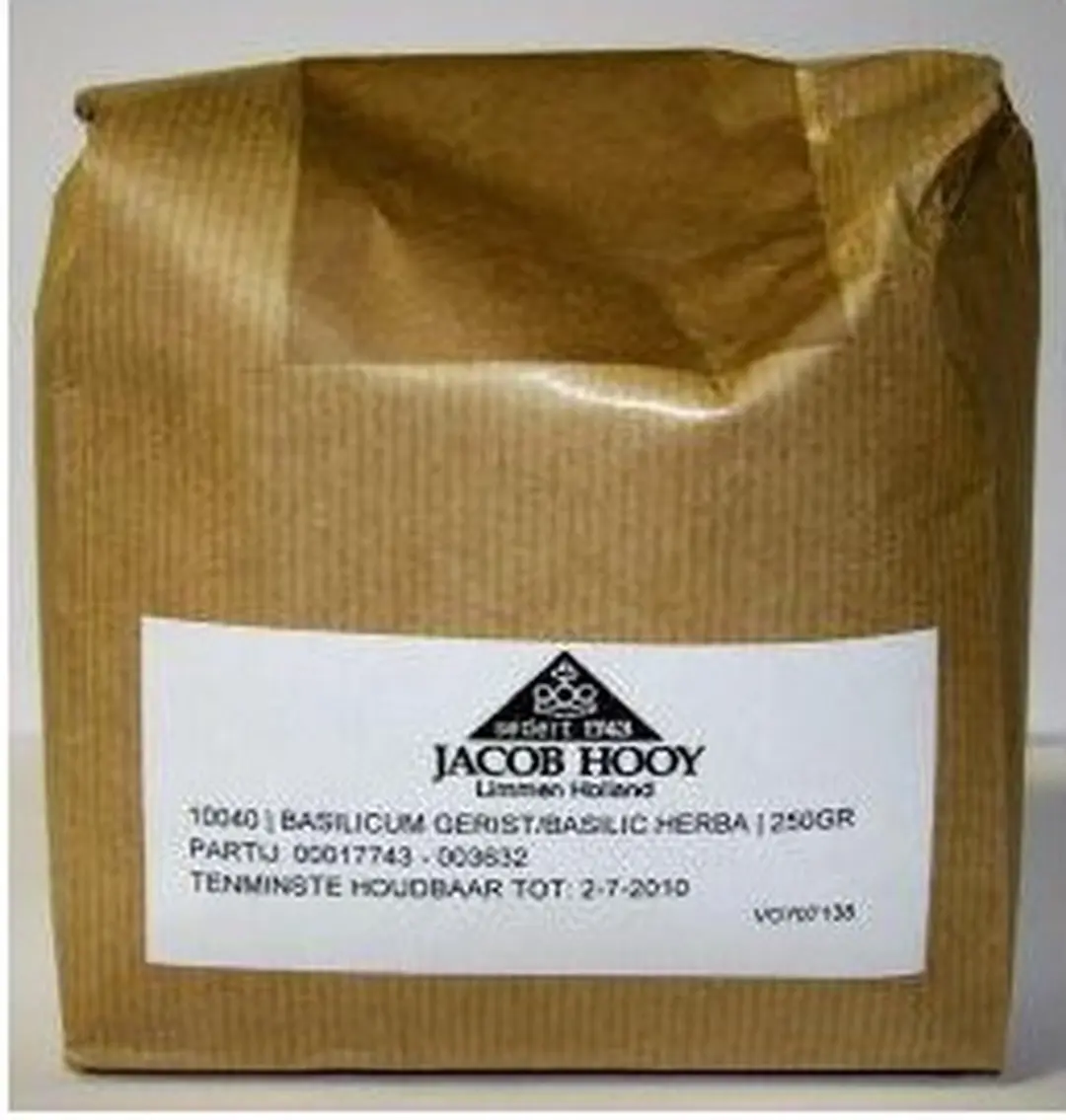 Jacob Hooy Basilicum Gerist 250g