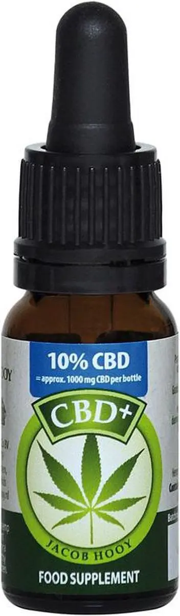 Jacob Hooy CBD Plus Olie 10% 10ml