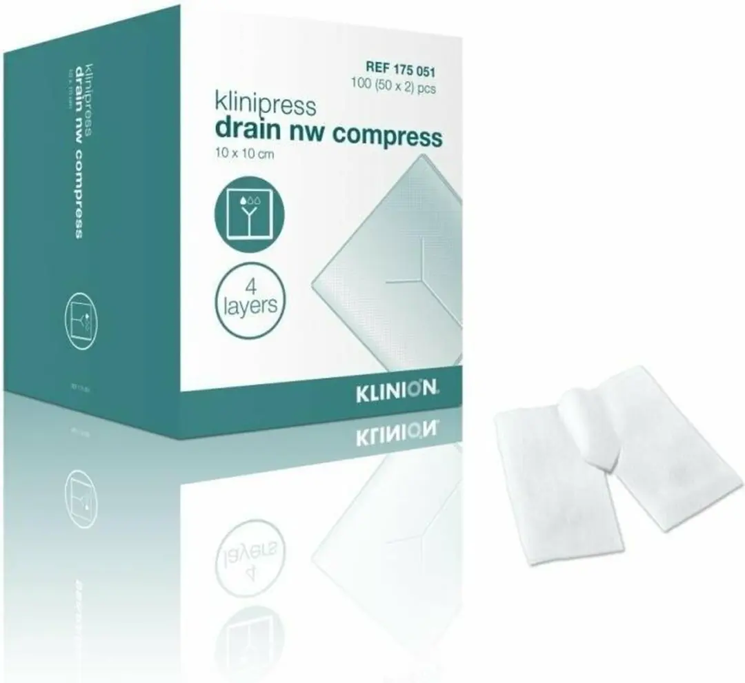 Klinion Kliniderm Film Wondpleister Steriel 5x7,2cm - 50 Stuks