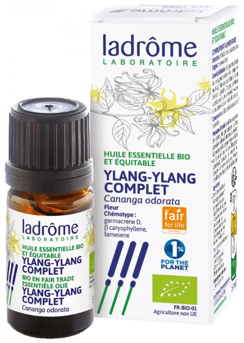 Ladrôme Ylang Ylang Bio Essentiële Olie 5ml