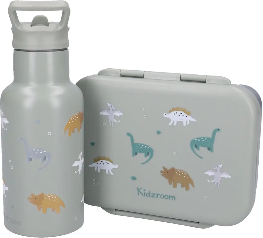 Kidzroom Small Talk Broodtrommel 1,8L - Groen