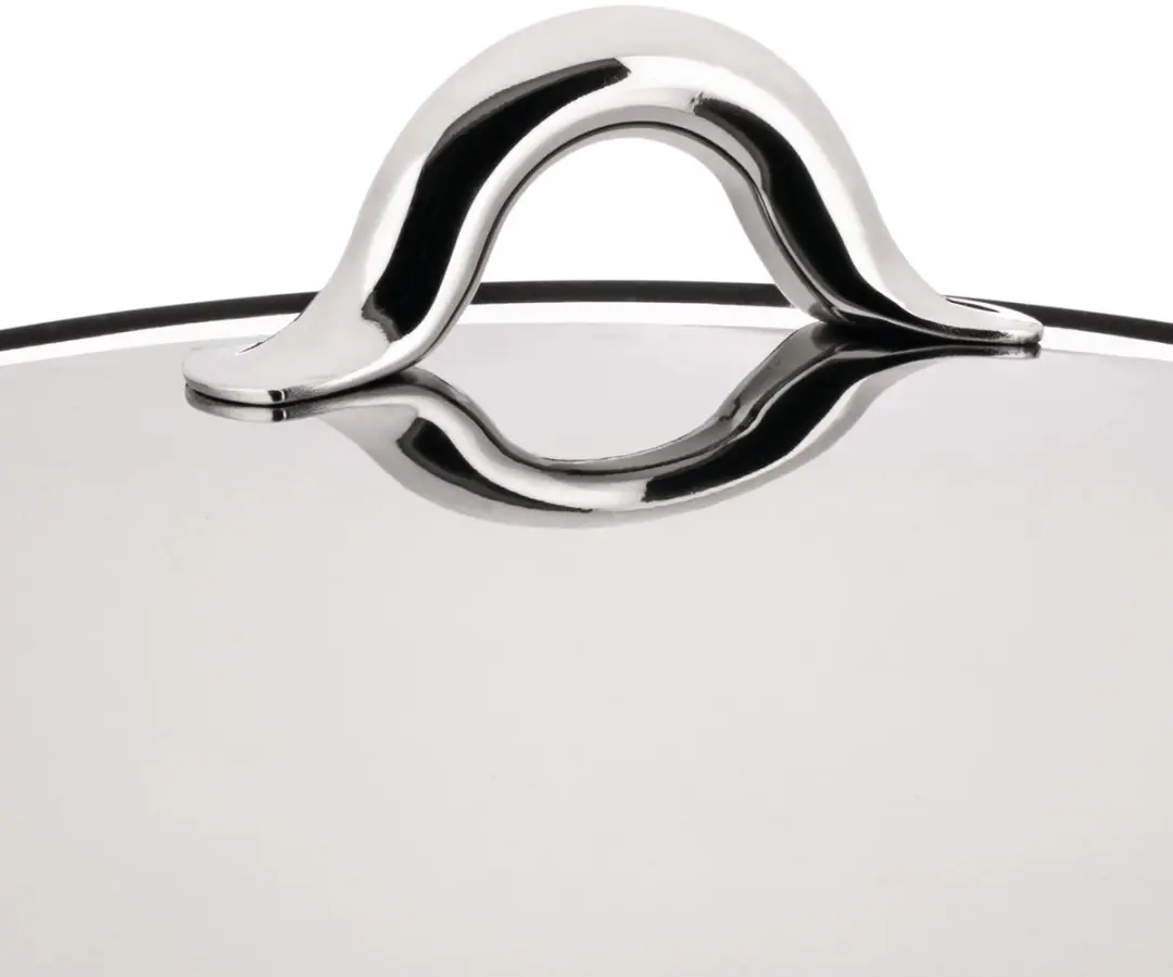Alessi Mami Pannendeksel SG200/16 - Ø24cm - Zilver