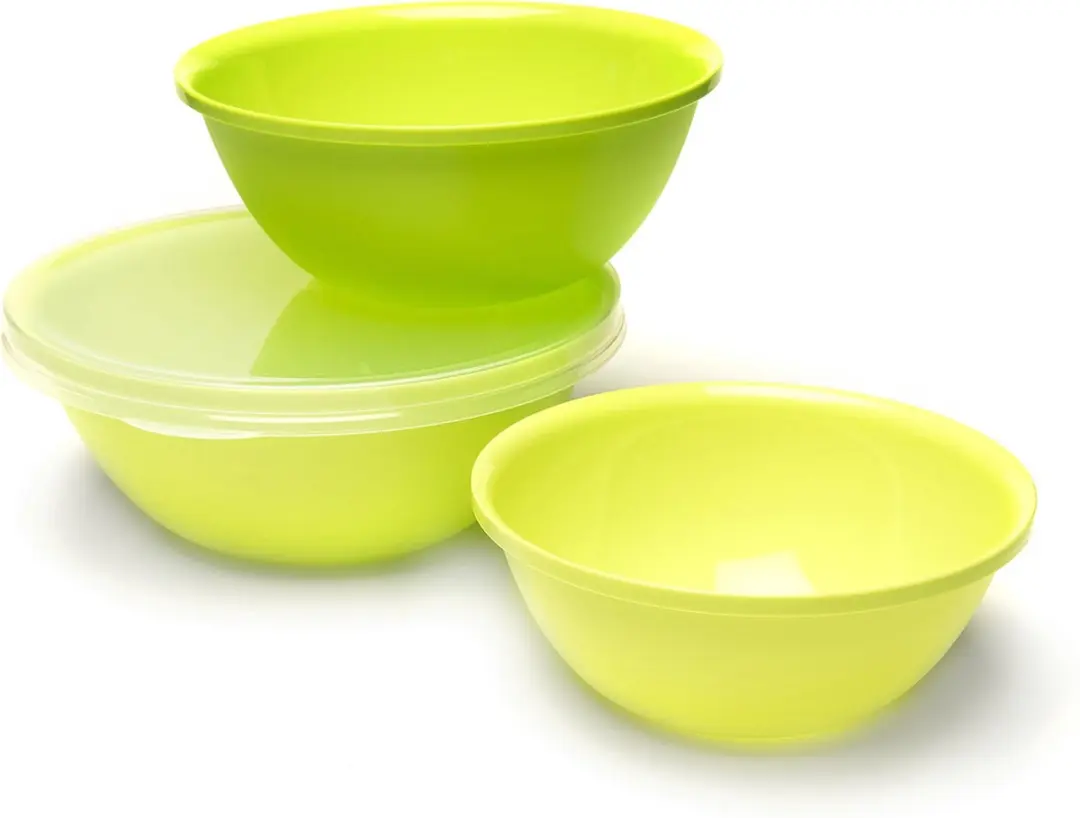 Amuse Basic Serveerkommen - 3-delig - 1,2/1,7/2,4L - Lichtgroen