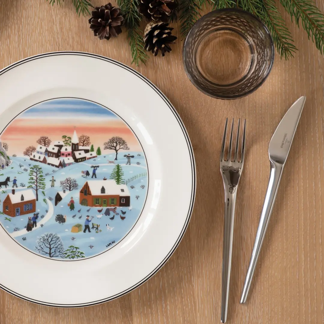 Villeroy & Boch NewMoon Tafelgabel - 218mm - 6 Stuks - Zilver - afbeelding 3 van 5