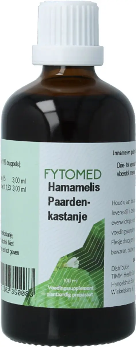 Fytomed Hamamelis & Paardenkastanje Bio 100ml