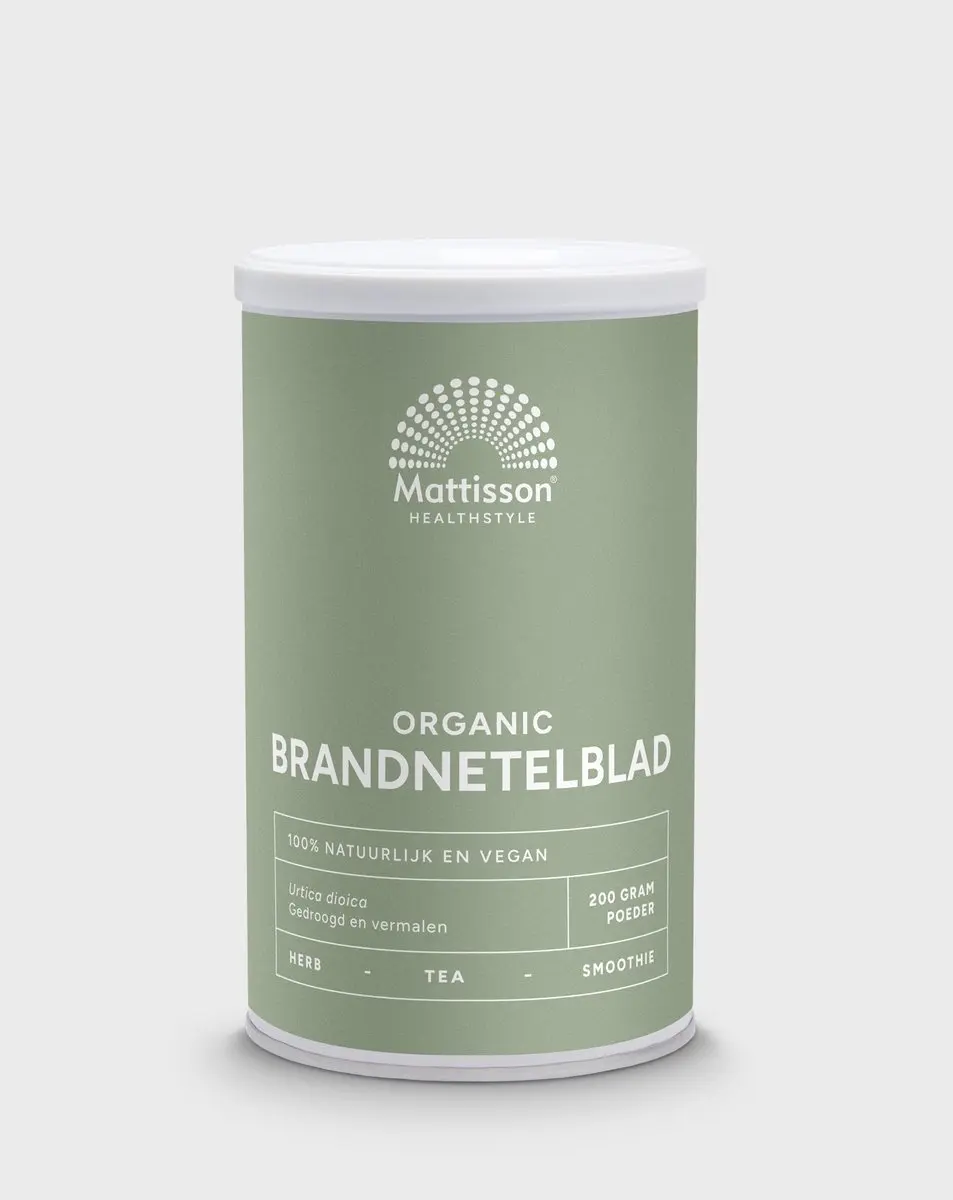 Mattisson Biologisch Brandnetelbladpoeder 200g