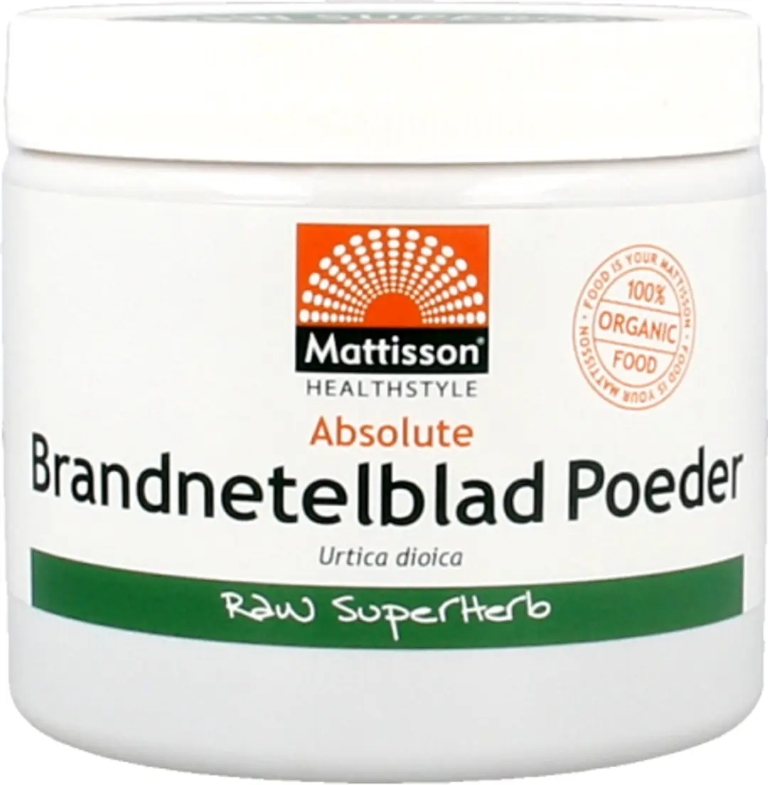 Mattisson Biologisch Brandnetelbladpoeder 200g