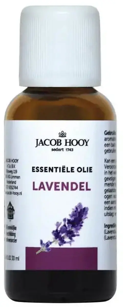 Jacob Hooy Lavendel Etherische Olie 30ml