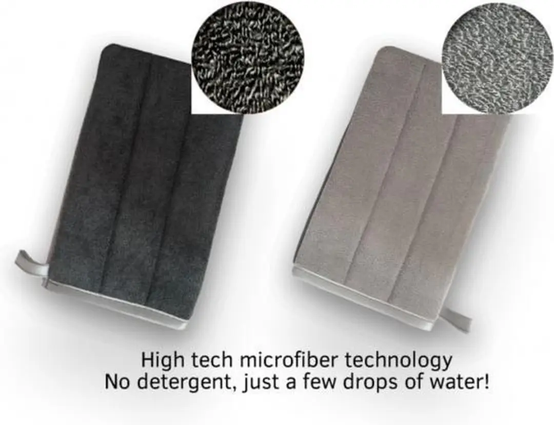 Hagerty Microfiber Handschoenen Antraciet/Grijs - 3 Stuks M