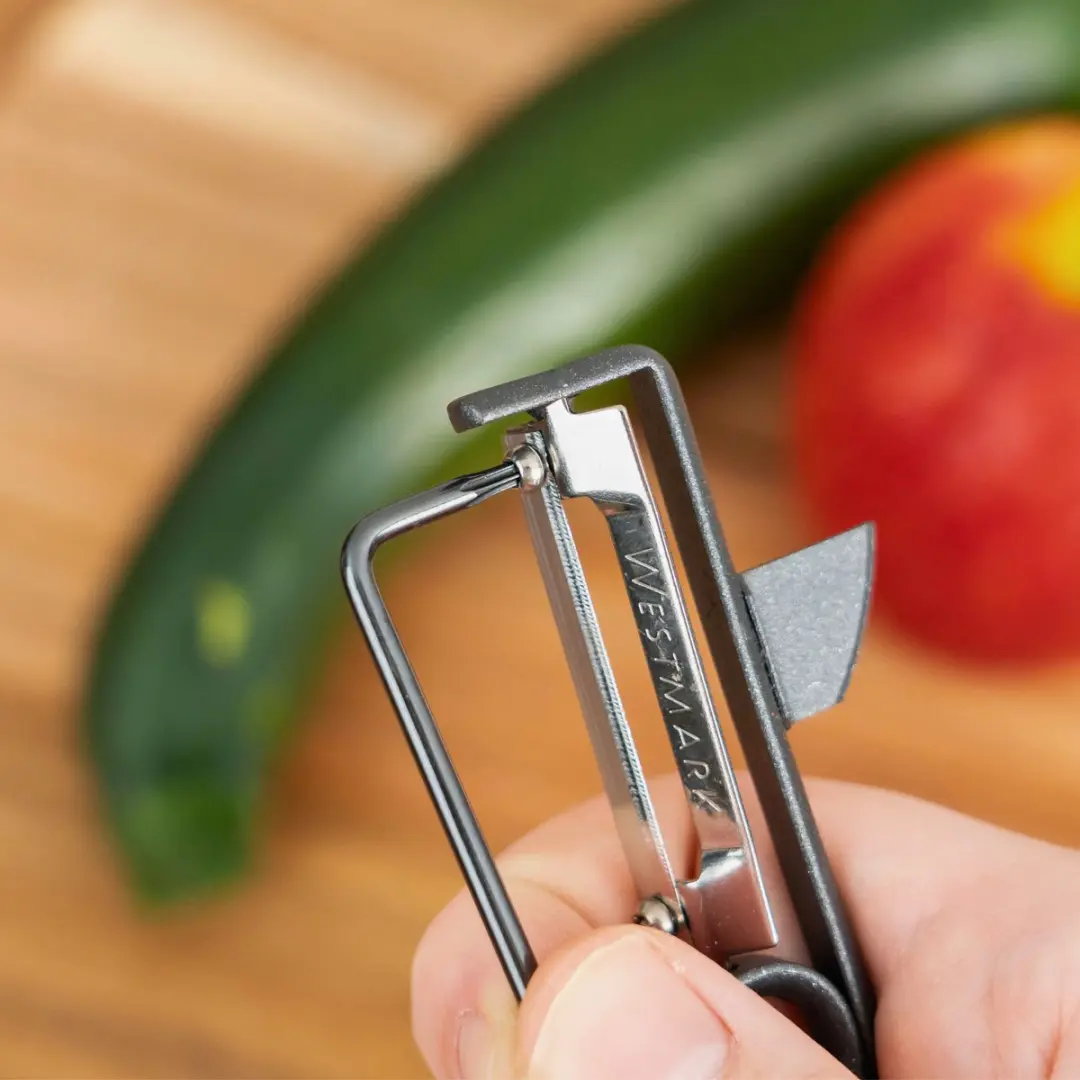 Westmark Peeler Black Edition Aardappelschiller - 2 Stuks - Antraciet