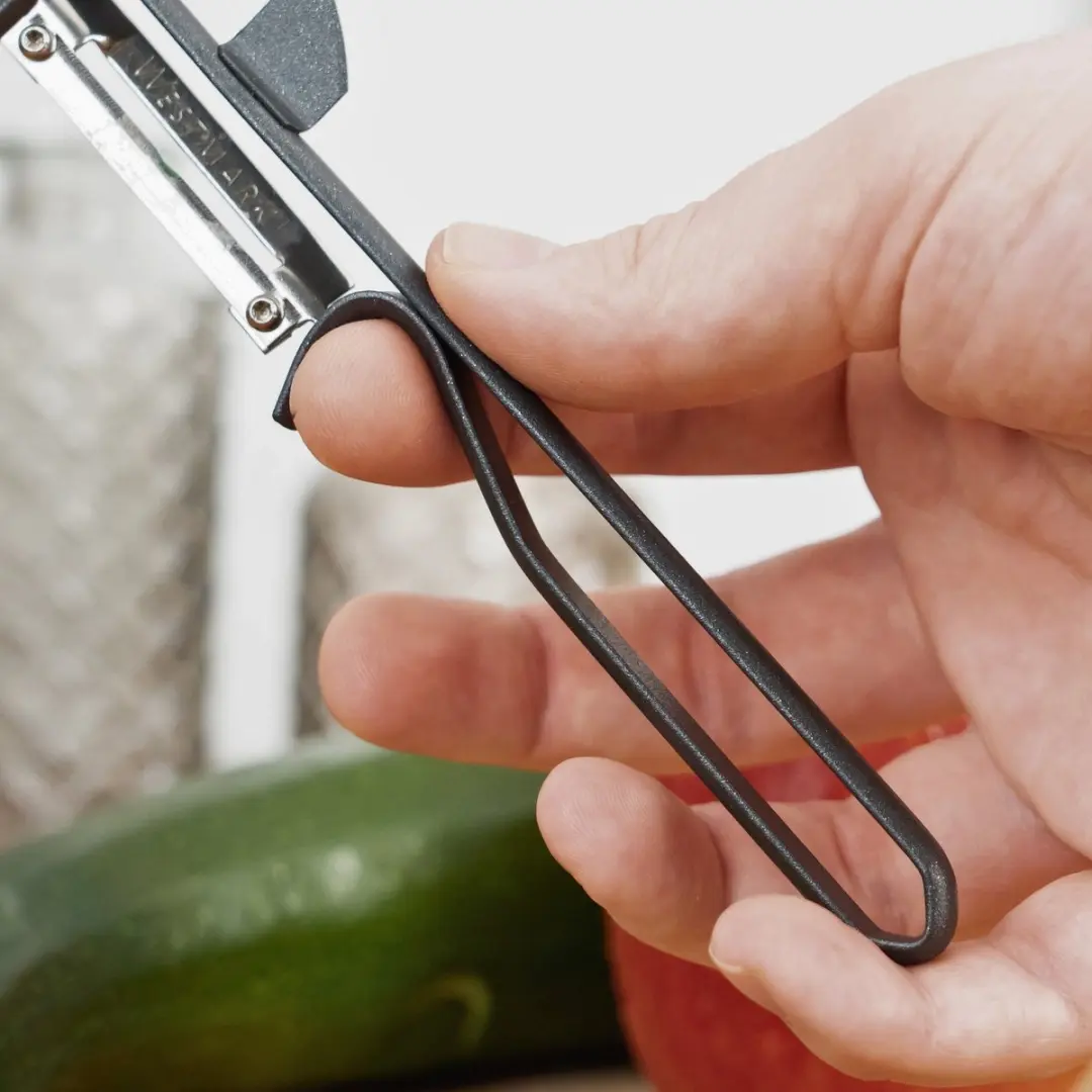 Westmark Peeler Black Edition Aardappelschiller - 2 Stuks - Antraciet