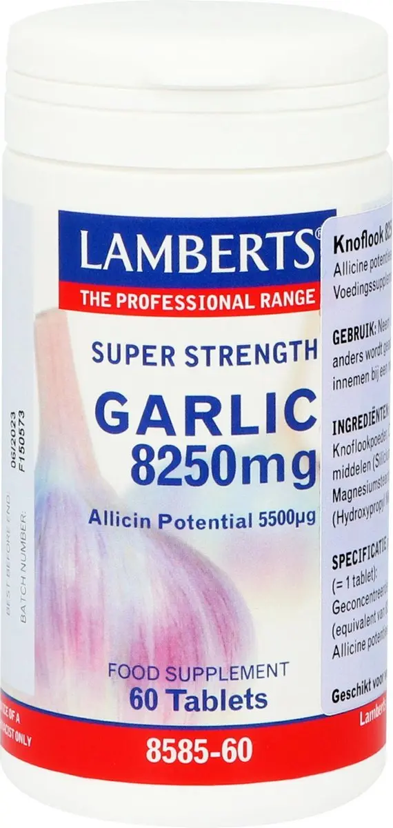 Lamberts Knoflook 8250mg 60 Tabletten